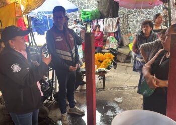 Paulina Pérez apuesta por mercados fuertes en Tlalpan
