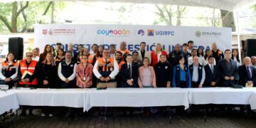 Coyoacán fortalece la prevención y la coordinación en materia de Protección Civil