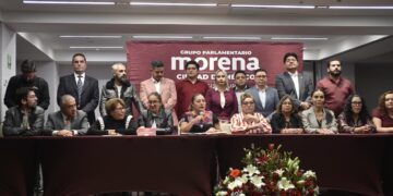 Morena marca territorio en el Congreso CDMX