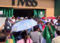 Marcha del IMSS pone en alerta a Insurgentes y Reforma